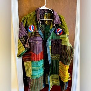 Grateful Dead Patchwork Cotton Shirt